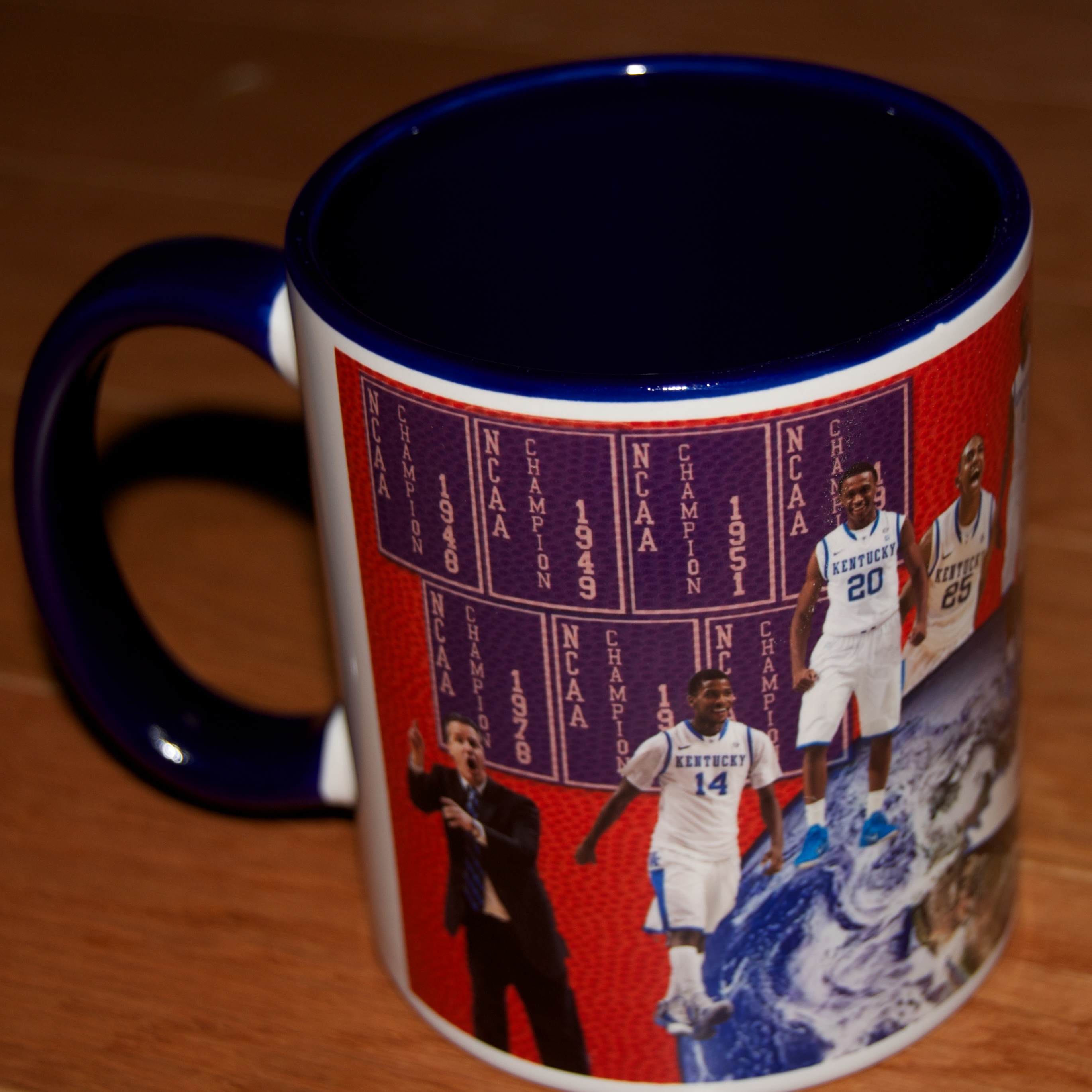 Kentucky Championship Mug made with sublimation printing